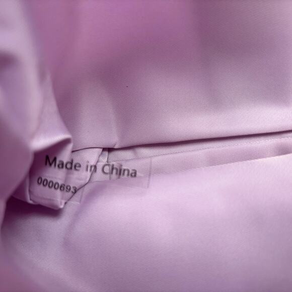 NWT Stoney Clover Lane Mini Tote Bag Grape Crossbody Strap - Small Flaw - Picture 15 of 16